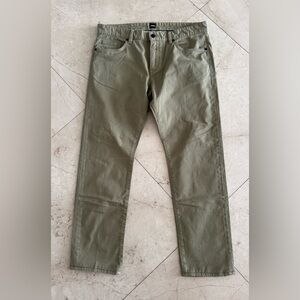 Boss Men's Sage Green Jeans